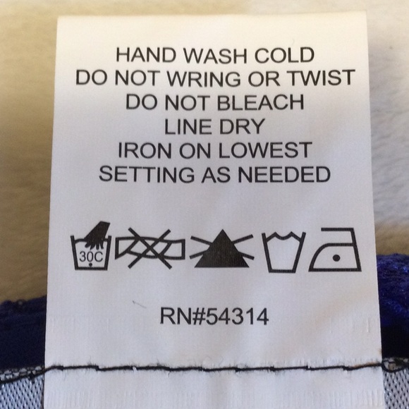 B Darlin Royal Blue Lace Midi Dress - Picture 9 of 10